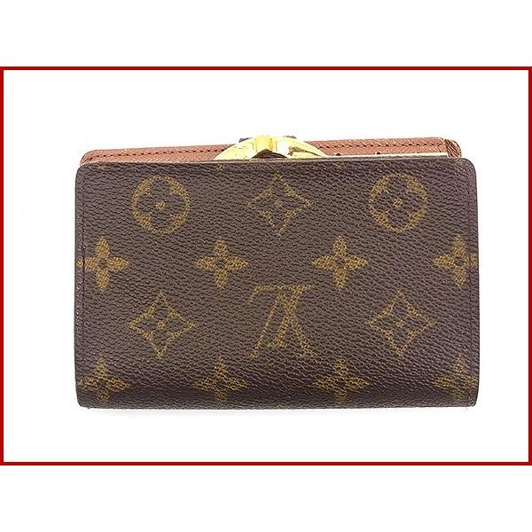 ルイヴィトン LOUIS VUITTON 財布 二つ折り財布 がま口 M61674