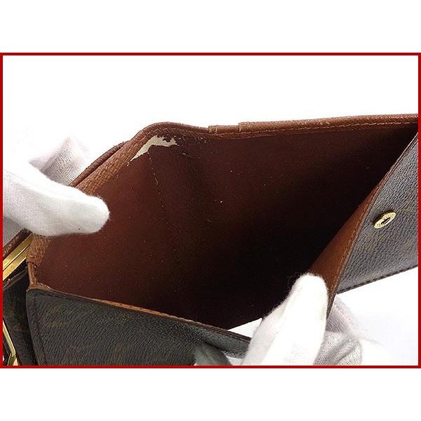 ルイヴィトン LOUIS VUITTON 財布 二つ折り財布 がま口 M61674