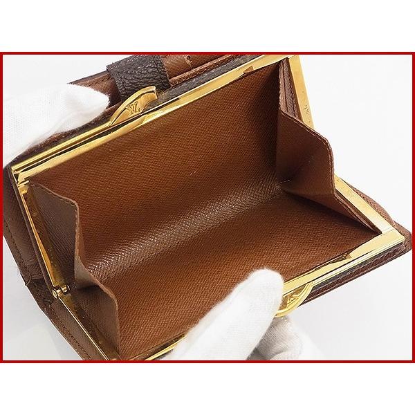 ルイヴィトン LOUIS VUITTON 財布 二つ折り財布 がま口 M61674