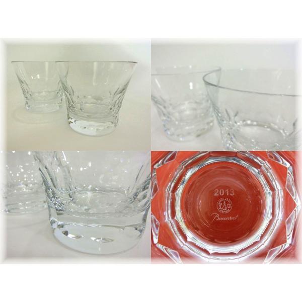 Baccarat・バカラ ペアタンブラーグラス ロックグラス ビバ 2013 イヤーグラス 未使用品 ブランド食器 18-3057 /【Buyee】