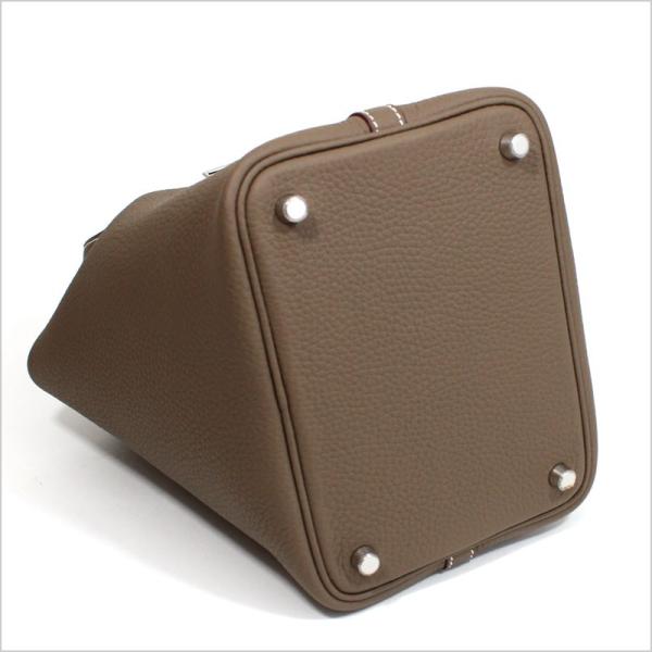 エルメス HERMES ピコタン ロック PM サイズ18 エトゥープ