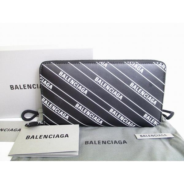 バレンシアガ BALENCIAGA エブリデイ カーフスキン ラウンドジップ ...