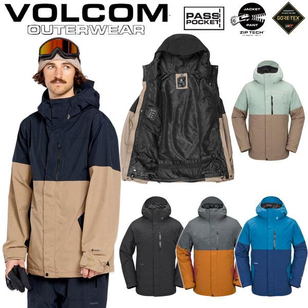 即出荷 22-23 VOLCOM/ボルコム L GORE-TEX jacket メンズ レディース 防水ゴアテックスジャケット スノーボードウェア  スノーウェアー 2023 /【Buyee】