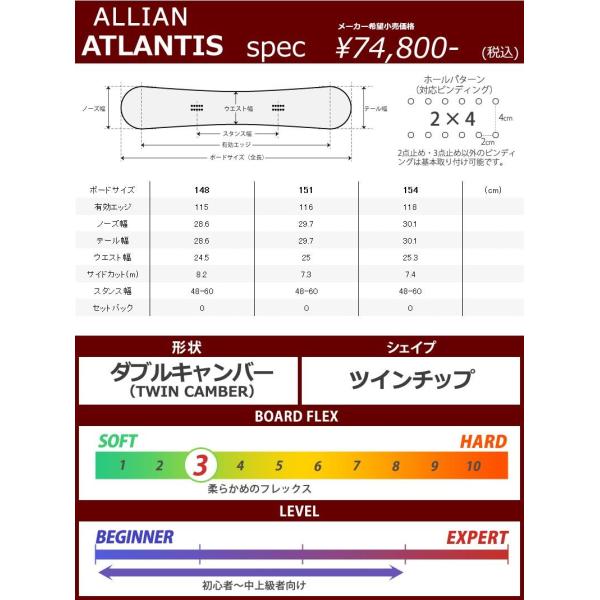 22-23 ALLIAN/アライアン ATLANTIS アトランティス グラトリ メンズ