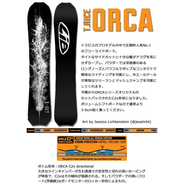 T.Rice Orca スノーボード 147