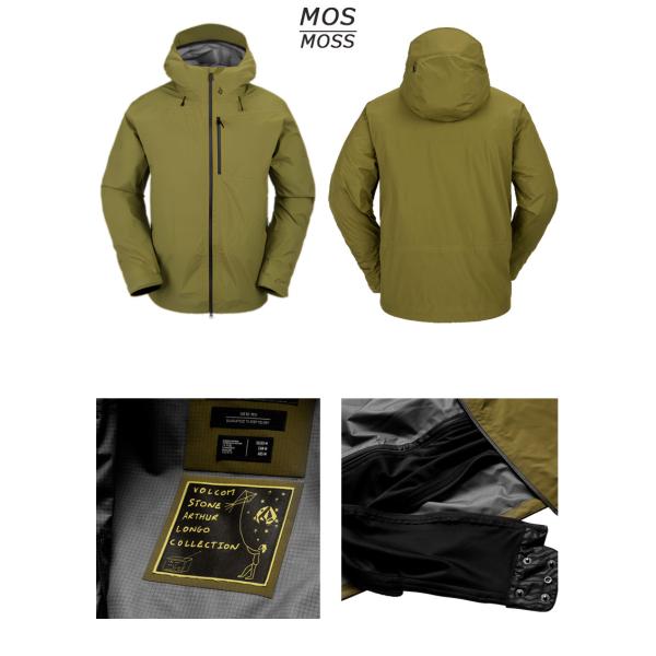 23-24VOLCOM LONGO GORE-TEX JACKET MOS（Longo Gore-Tex Jacket 