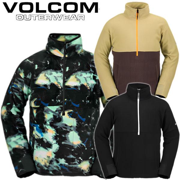 23-24 VOLCOM/ボルコム POLAR FLEECE MOCK 1/2 zip メンズ レディース