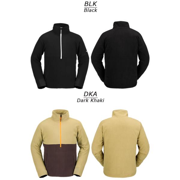 23-24 VOLCOM/ボルコム POLAR FLEECE MOCK 1/2 zip メンズ レディース