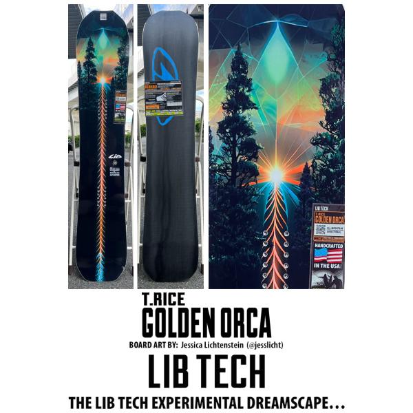 24-25 LIBTECH/リブテック T.RICE GOLDEN ORCA ゴールデンオルカ メンズ スノーボード パウダー トラビスライス 板  2025 /【Buyee】