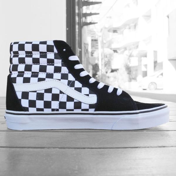バンズ スケート ハイ チェッカー ボード スケハイ / VANS SK8