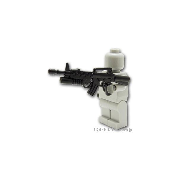 レゴ カスタムパーツ アサルトライフル M16SB：ブラック | lego 互換