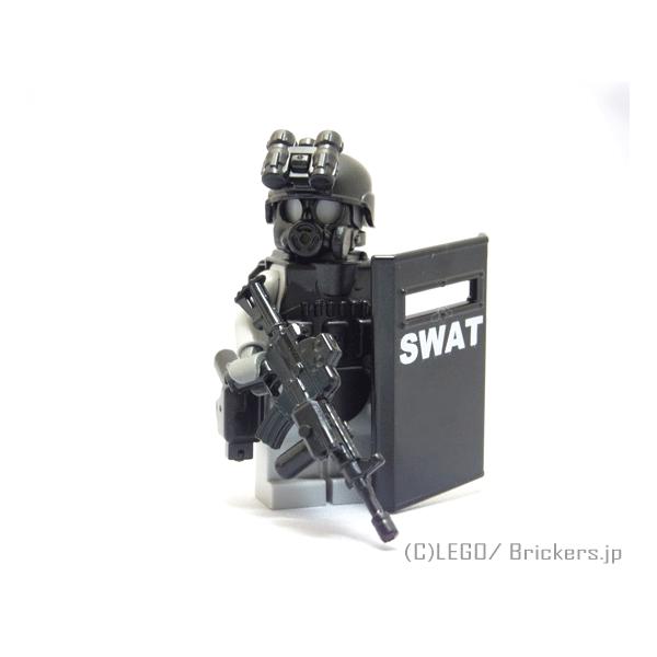 レゴ カスタムパーツ S.W.A.T. アルファ1セット：ブラック | lego 互換