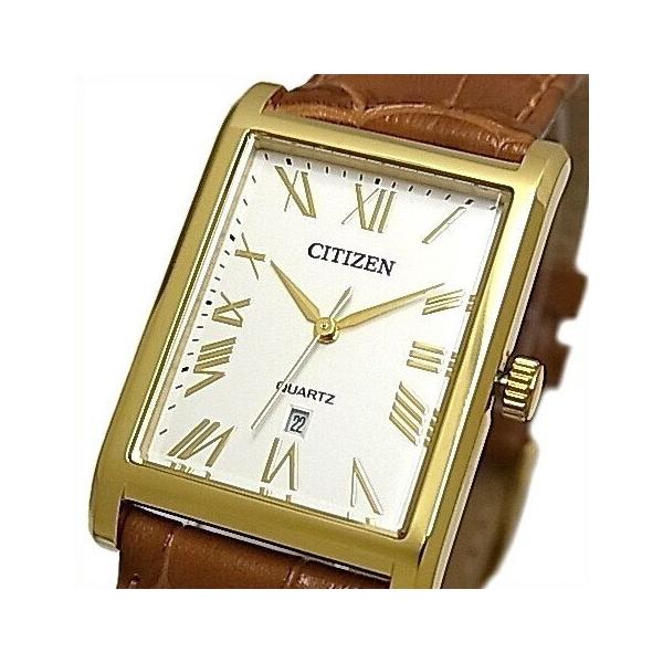 海外モデル CITIZEN シチズン 腕時計 ゴールド メンズ - 腕時計(アナログ)