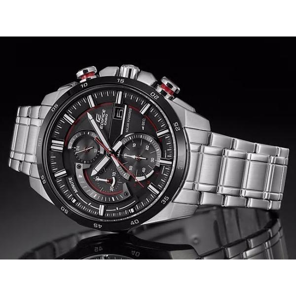 CASIO EDIFICE カシオ エディフィス ソーラー腕時計 クロノ