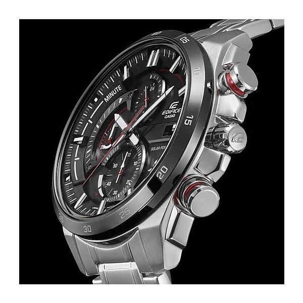 EDIFICE ソーラー クロノグラフ ブラック EDIFICE（CASIO） CASIO EDIFICE カシオ エディフィス ソーラー