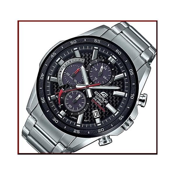 CASIO EDIFICE カシオ エディフィス ソーラー腕時計 クロノグラフ メンズ ブラックベゼル カーボンファイバー文字盤 メタルベルト  海外モデル EQS-900DB-1AV /【Buyee】 Buyee - Japanese Proxy Service | Buy from  Japan!