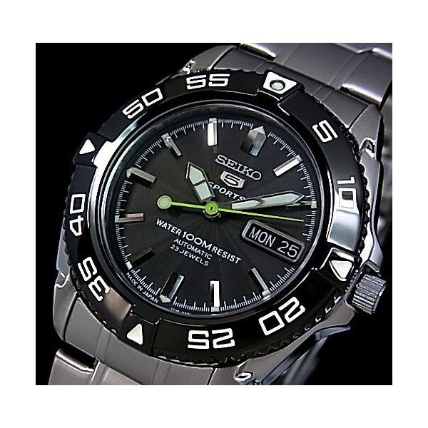 FIFTY FIVE 自動巻き腕時計 黒ダイアル SEIKO セイコー プロスペックス