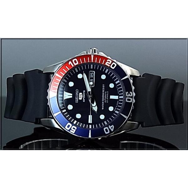 SEIKO5 Sports セイコー5スポーツ 自動巻 メンズ腕時計 ブラック 