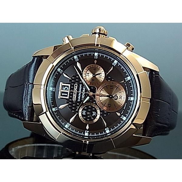 【おまけ付】 ロード セイコー LORD SEIKO クロノグラフ ピンク メンズ腕時計 時計