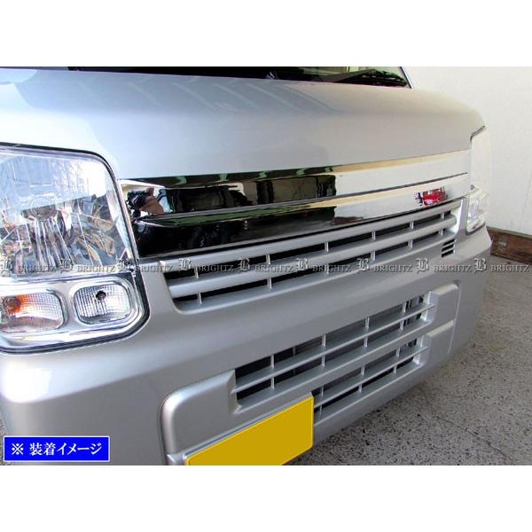 BRIGHTZ エブリイバン DA17V メッキフロントボンネットパネル BON−COV