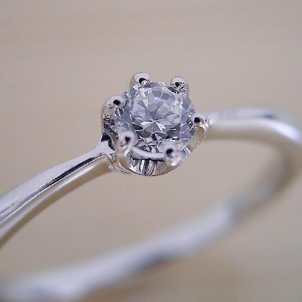 婚約指輪ダイヤモンドエンゲージリングプラチナピンキーリング