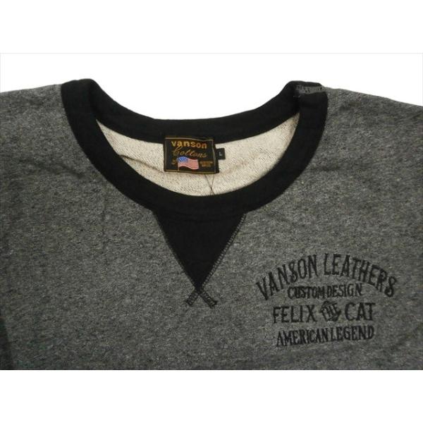 【刺繍】Felix The Catコラボ VANSON ロングTシャツsizeL 楽天市場】VANSON バンソン 長袖Tシャツ（ロンT） FELIX THE CAT