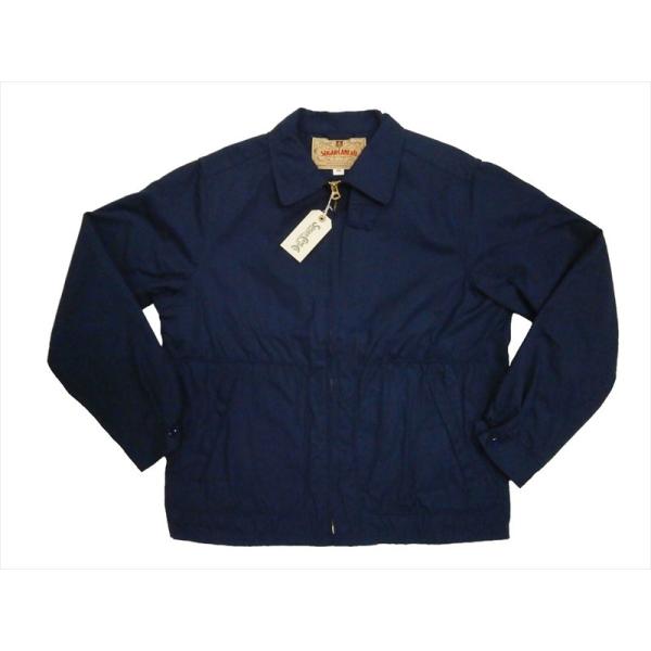 SUGAR CANE/シュガーケーン コットンドリズラージャケット SC13495 スウィングトップ COTTON DRIZZLER JACKET  ネイビー /【Buyee】