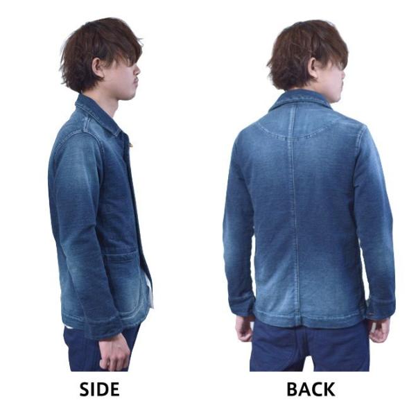 ルールズピープス rulezpeeps INDIGO JERZEY WORK JACKET