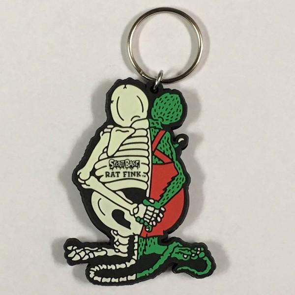 ラットフィンク RAT FINK SECRETBASE X-RAY RAT FINK 厚盛り ラバー