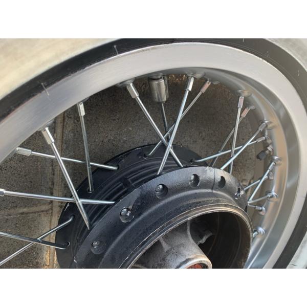 W400/W650用アルミリム 16インチ リア ホイールKIT ポリッシュ