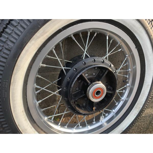 W400/W650用アルミリム 16インチ リア ホイールKIT ポリッシュ