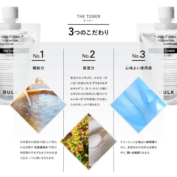 バルクオム化粧水メンズTHE TONER THE BOTTLE 200mL SET 化粧水