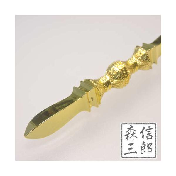 密教法具 寺院用仏具】金属製 独鈷杵(大) 金剛杵 物凄 密教法 密教法具 寺院用仏具】金属製 独鈷杵(大) 金剛杵 物凄 密教法