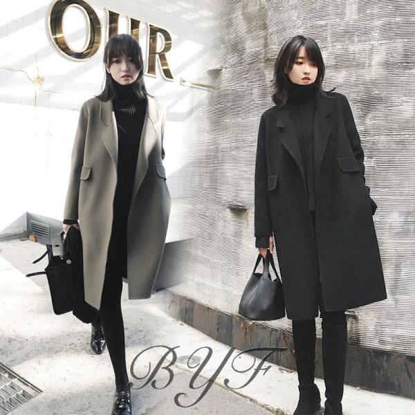 コート レディース 40代 50代 秋冬 アウター オーバーコート モッズ