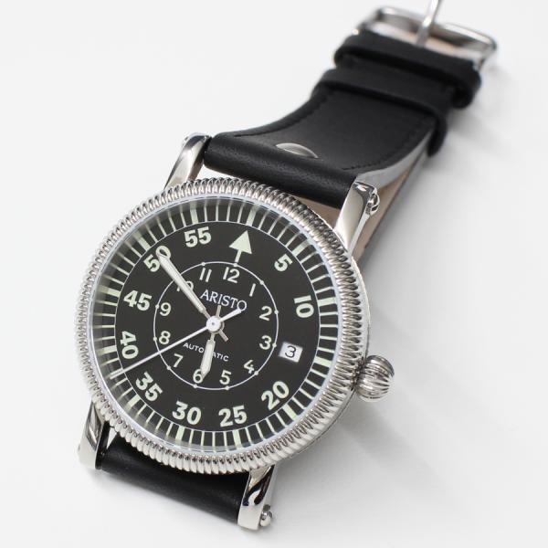 アリスト 腕時計 ARISTO Luftwaffe 自動巻き 4H32M パイロット