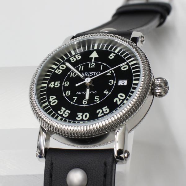 アリスト 腕時計 ARISTO Luftwaffe 自動巻き 4H32M パイロット