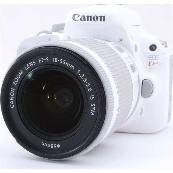 一眼レフカメラ 中古 Canon キヤノン EOS Kiss X7 ホワイト レンズ