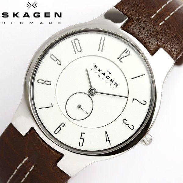 Mens skagen best sale watch 433lsl1