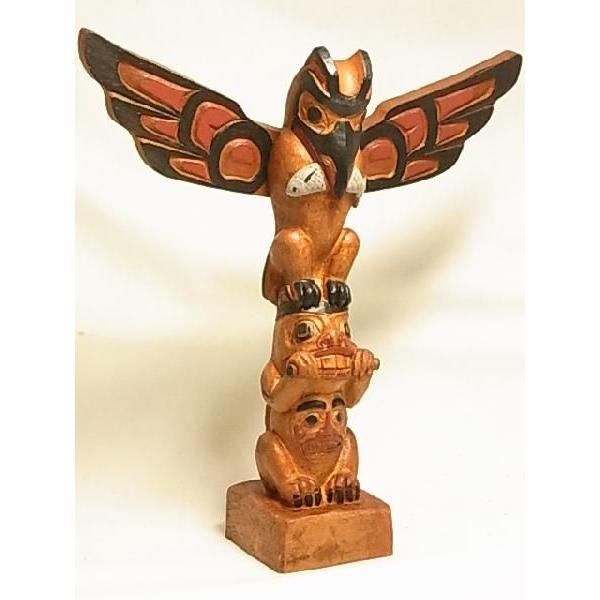 とーてむぽーる カナダ西海岸先住民族の象徴【トーテムポールTotem Pole】BOMA社