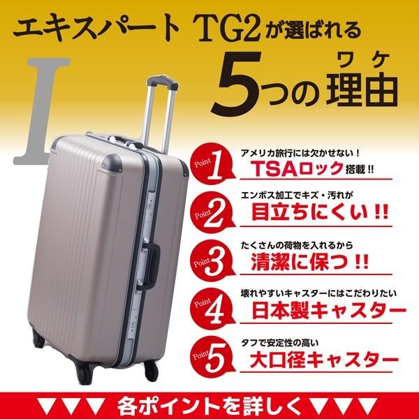 スーツケース Lサイズ 軽量 TSA キャリーケース エキスパートTG2 大型 DL-1134TSA /【Buyee】 Buyee -  Japanese Proxy Service | Buy from Japan!