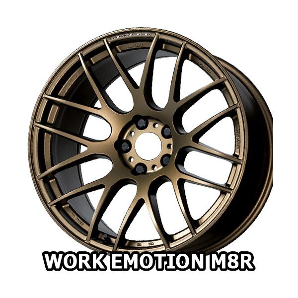 18×8.5J +30 5/114.3 ワークエモーション M8R (AHG) ワーク 18インチ ホイール1本 WORK EMOTION  /【Buyee】