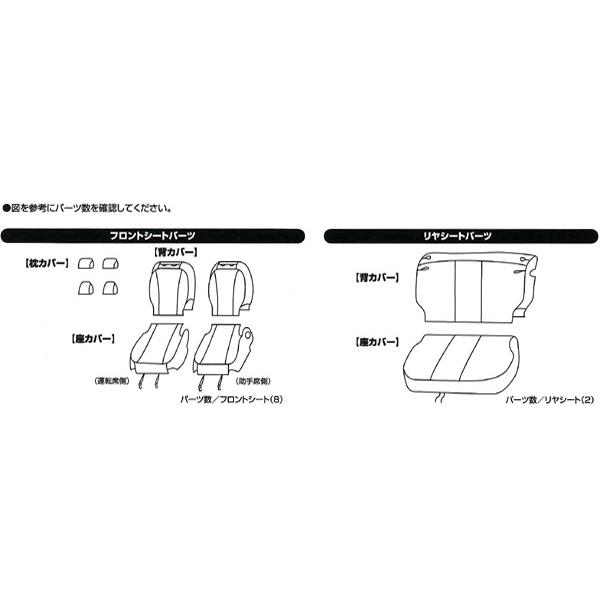 シートカバー ダイハツ 軽自動車 ミラ 専用 L275S L285S H25.2-H30.2