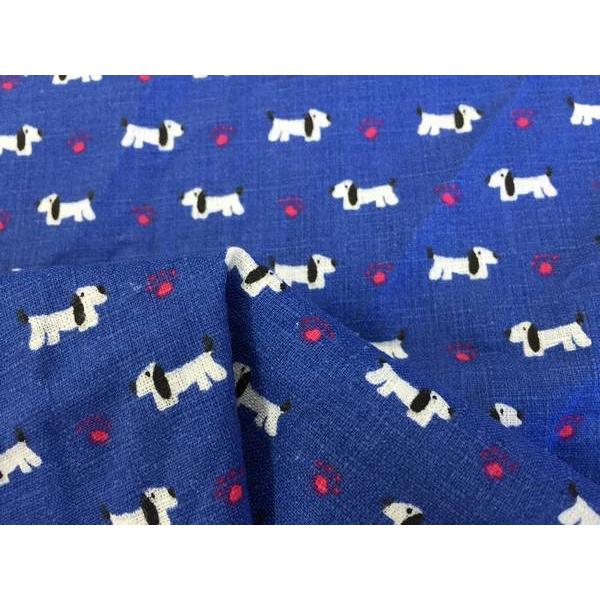 ストック生地　ダックス　ダックスフンド ゆるダックスフンド 国産オックス/ブロード/シーチング/ダブル