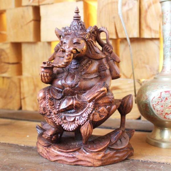 インドネシア 木彫 インテリア オブジェ - 工芸品