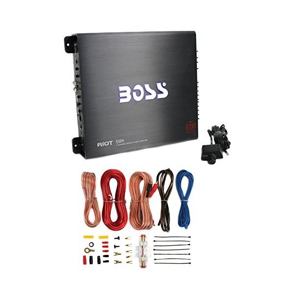 BOSS ボス R3004 1200W 4Ch カーオーディオアンプアンプ + Remote + 8 Gauge アンプキット /【Buyee】  Buyee - Japanese Proxy Service | Buy from Japan!