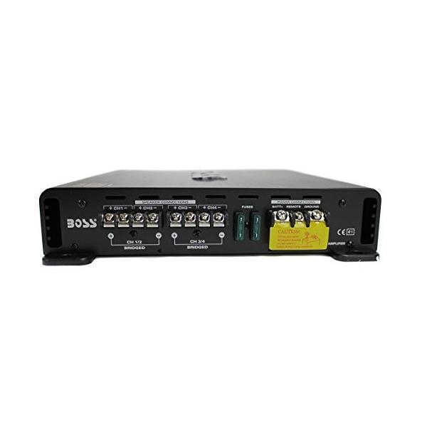 BOSS RIOT R3004 4チャンネルアンプ 1200W BOSS Audio Systems R3004 Riot Series 4 Channel Class A/B Car