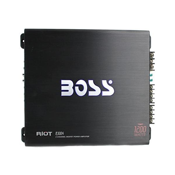 BOSS ボス R3004 1200W 4Ch カーオーディオアンプアンプ + Remote + 8 Gauge アンプキット /【Buyee】  Buyee - Japanese Proxy Service | Buy from Japan!