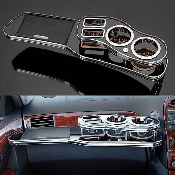 18クラウン/ピアノブラック/フロントテーブル/トレー＆コースター付