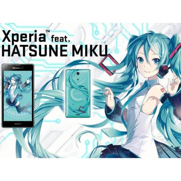 送料無料！新品未使用】初音ミクコラボモデル！ Xperia feat. HATSUNE 