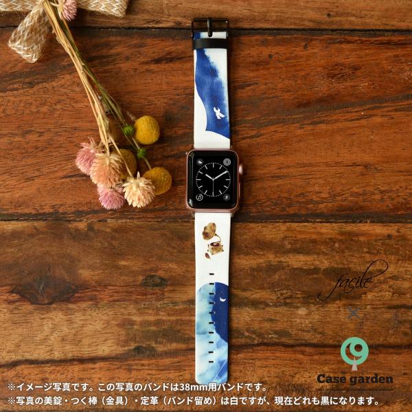 Apple Watch バンド レザー 革 アップルウォッチ ベルト 38 40 42 44